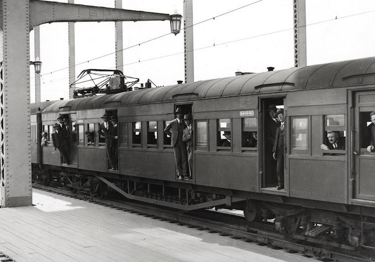 Early 1930s electric trains